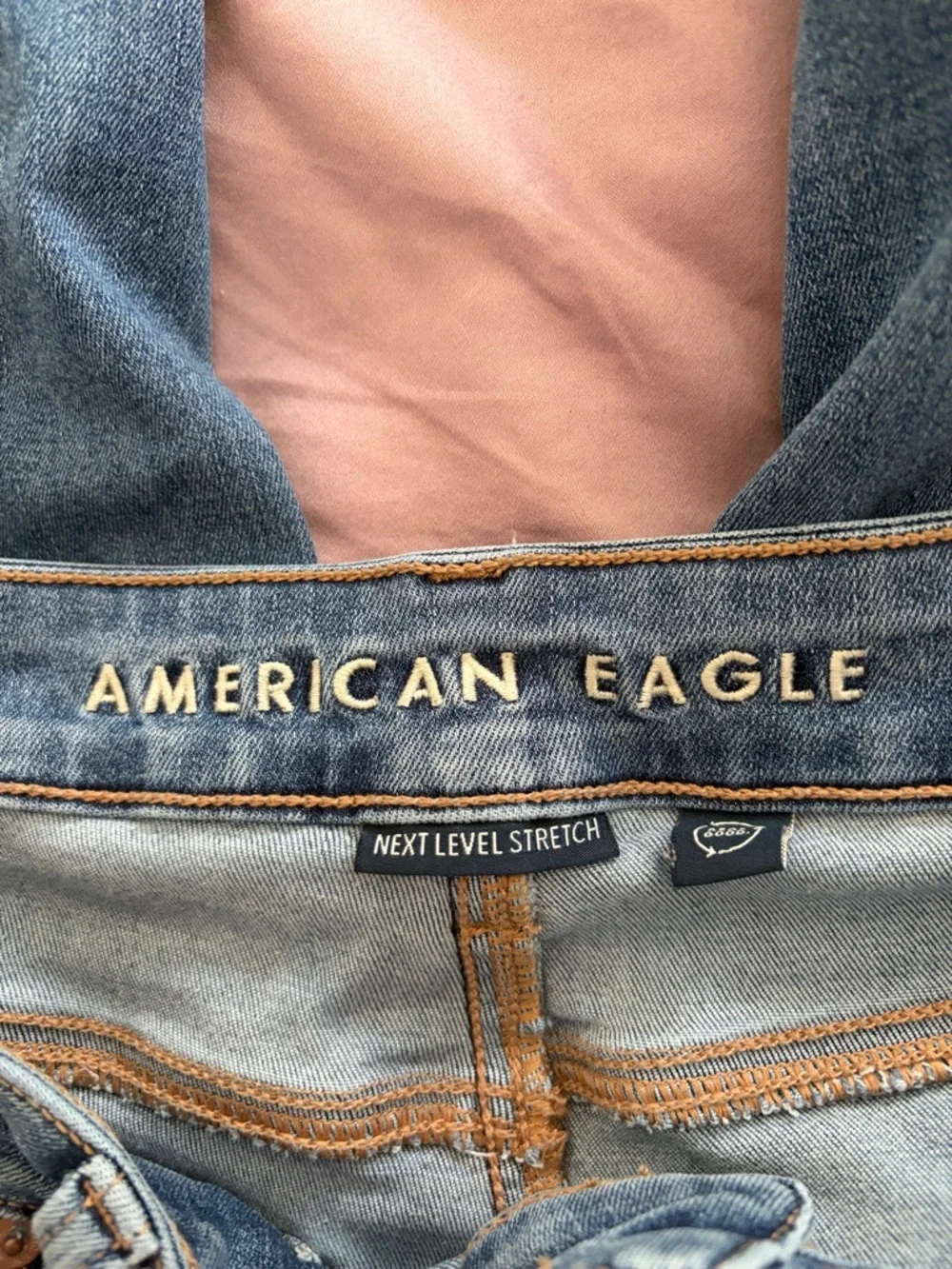 American Eagle Outfitters High Rise Skinny Kick Jeans - Picture 3 of 5